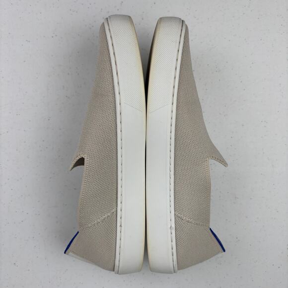 Rothy's The Original Slip On Sneaker in Sand Women's Size 7.5 - Picture 5 of 8